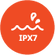 Resistencia al agua conforme a la norma IPX7
