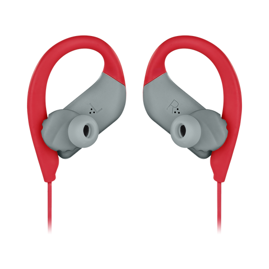 JBL Endurance SPRINT - Red - Waterproof Wireless In-Ear Sport Headphones - Detailshot 3
