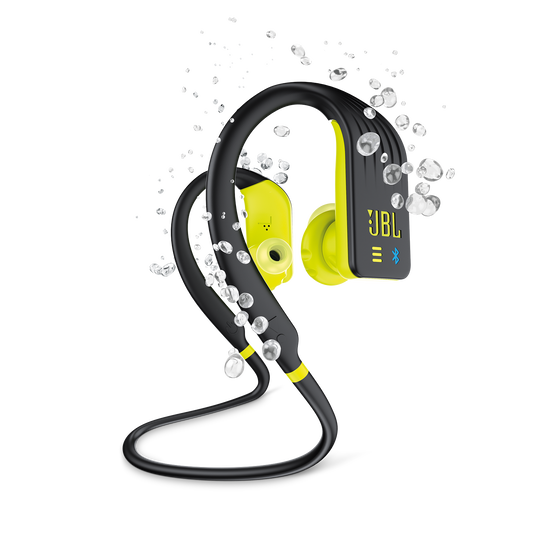 JBL Endurance DIVE - Yellow - Waterproof Wireless In-Ear Sport Headphones with MP3 Player - Hero
